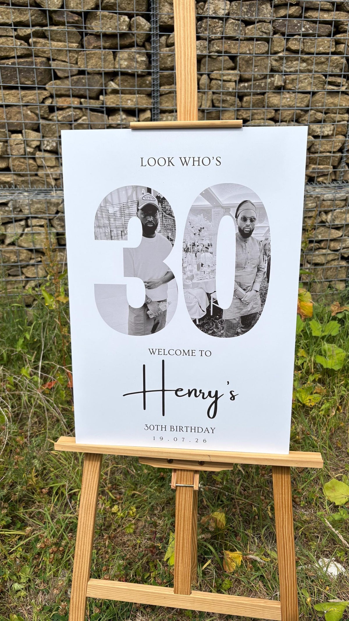 Personalised 21st Birthday Welcome Sign, Custom Photo Birthday Welcome Board, Look Who’s 21 Party Sign, Birthday Foam Board Decor