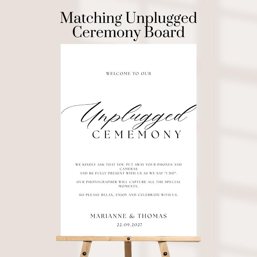Personalised Wedding Ceremony Board, Pick a Seat Not a Side Sign, Wedding Ceremony Sign, Custom Wedding Board
