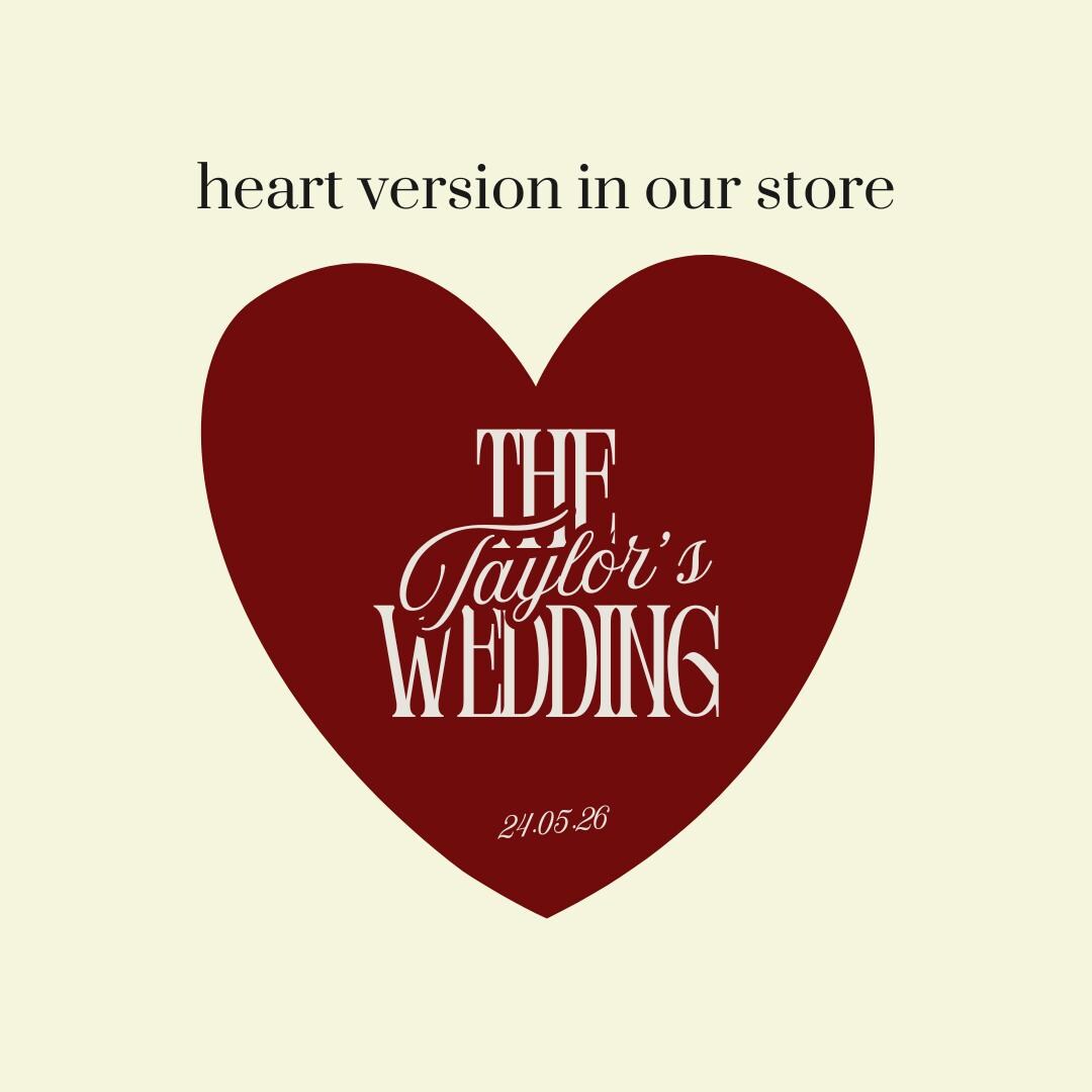 Red Wedding Welcome Board, Personalised Minimalist Wedding Sign, Modern Typography Reception Decor, Custom Names Venue Date