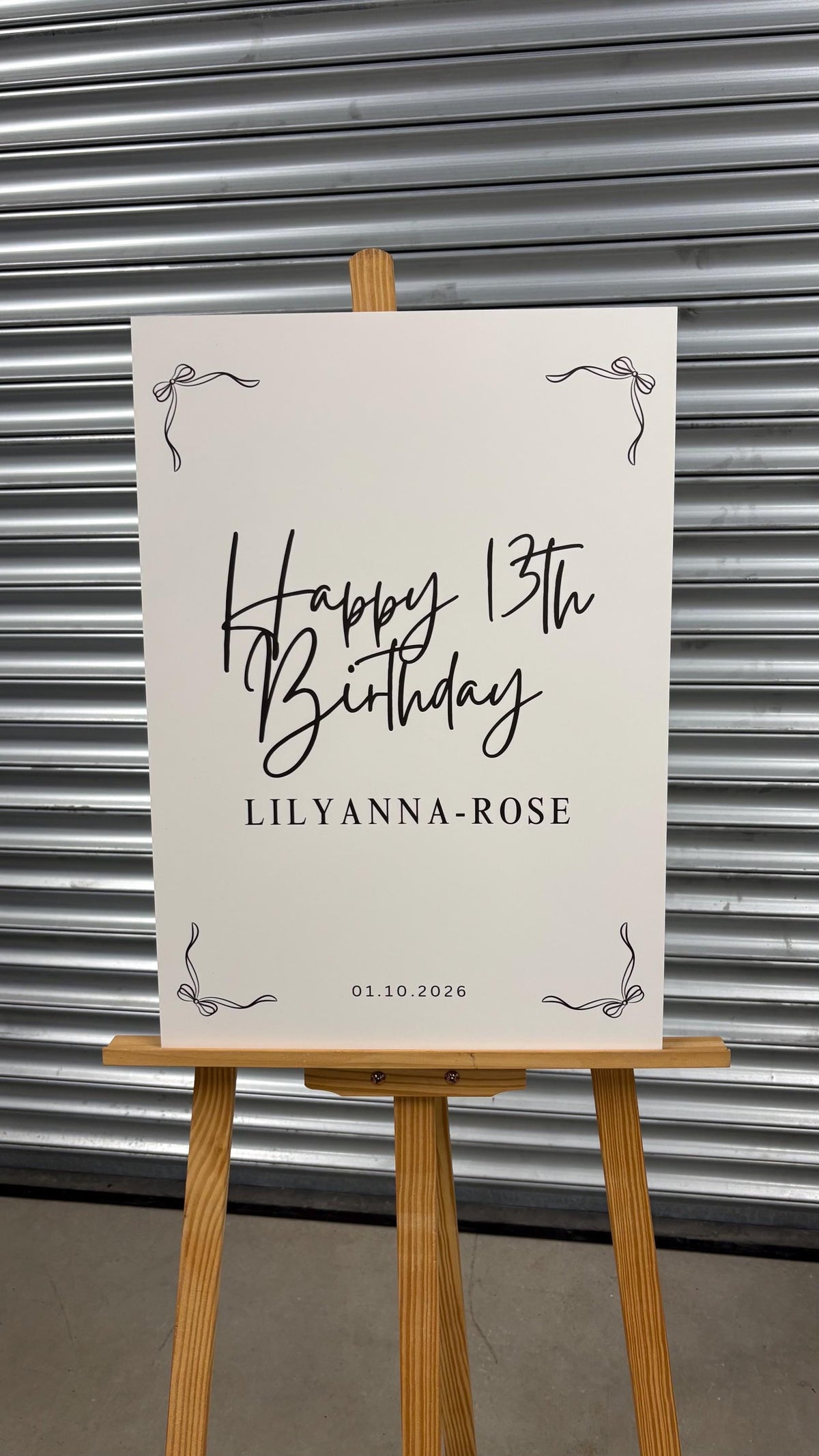 Personalised Engagement Party Welcome Board, Minimalist Couple Sign, Modern Script Engagement Foam Board, Custom Printed Event Sign