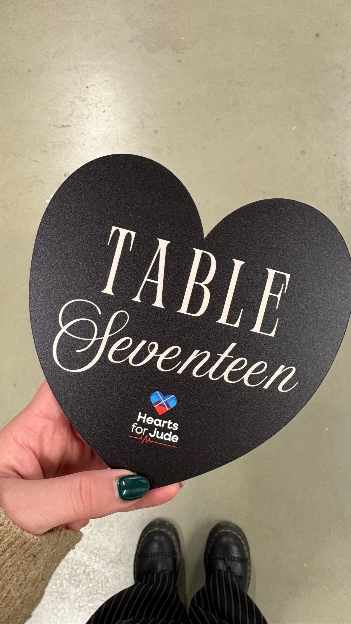 Personalised Heart Wedding Table Numbers | Custom Wedding Table Number Signs | Matching Wedding Signage | Custom Colour
